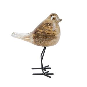 Countrylifestyle Sculptuur sparrow standing bruin