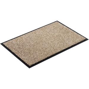 Astra Schmutzfangmatte Proper Tex Uni • waschbar • 5 Groessen - Sand / 90 x 150 cm