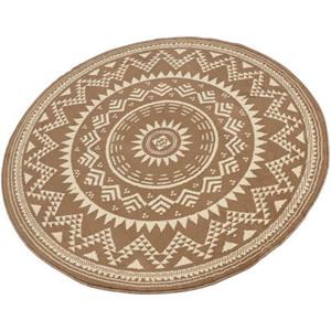 HANSE Home Teppich "Valencia", rund, Kurzflor, Mandala Design, ringsum gekettelt, Robust, Pflegeleicht