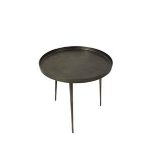 Rootsmann IndustriÃ«le Salontafel Rond | Zwart