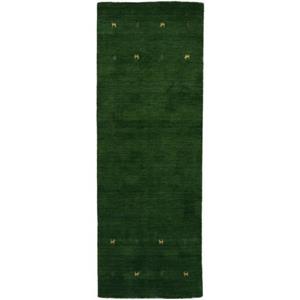 carpetfine Wollteppich "Gabbeh Uni", rechteckig, reine Wolle, handgewebt, Gabbeh Loom Tiermotiv, auch als Läufer