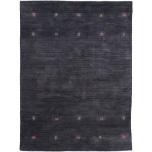 carpetfine Wollteppich "Gabbeh Uni", rechteckig, reine Wolle, handgewebt, Gabbeh Loom Tiermotiv, auch als Läufer