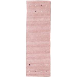 Carpetfine Wollen kleed Gabbeh uni zuivere wol, met de hand geweven, gabbeh loom diermotief, warm omgevingsklimaat