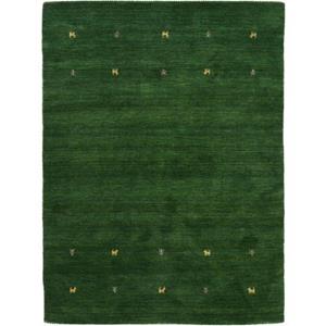 Carpetfine Wollen kleed Gabbeh uni zuivere wol, met de hand geweven, gabbeh loom diermotief, ook als loper