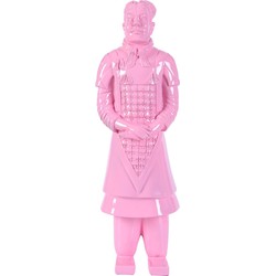 Fine Asianliving Terracotta Beeld Generaal Roze B17xD15xH48cm