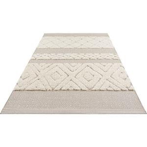 HANSE Home Vloerkleed Todra Geschikt voor binnen en buiten, in boho-stijl, sisal-look, reliëfstructuur