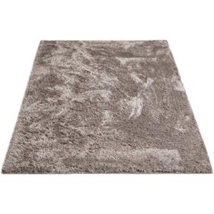 Andiamo Hochflor-Teppich "Posada", rechteckig, Uni-Farben, Wohnzimmer
