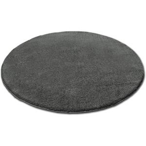andas Hochflor-Teppich "Ilvi", rund, extra flauschig, Mikrofaser, einfarbig, weich