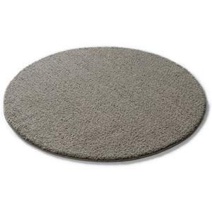andas Hochflor-Teppich "Ilvi", rund, extra flauschig, Mikrofaser, einfarbig, weich