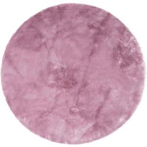 my home Hochflor-Teppich "Valeska", rund, besonders weich und flauschig