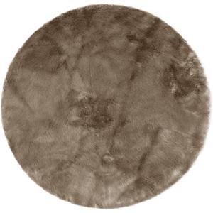 my home Hochflor-Teppich "Valeska", rund, besonders weich und flauschig
