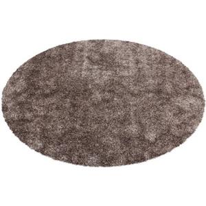 Bruno Banani Hochflor-Teppich "Alga", rund, Uni-Farben, besonders weich und kuschelig