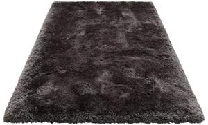 Hochflor-Teppich Lasse, Mikrofaser Teppich, Leonique, rechteckig, Höhe: 76 mm, Shaggy-Look, meliertes Garn, Wohnzimmer, Schlafzimmer, Kinderzimmer
