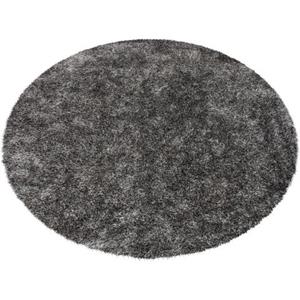 Bruno Banani Hochflor-Teppich "Alga", rund, Uni-Farben, besonders weich und kuschelig