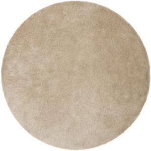 Home affaire Hochflor-Teppich "Deman", rund, Uni-Farben, besonders weich und kuschelig durch Mikrofaser, rund