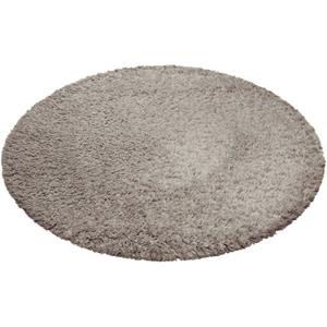 Esprit Hochflor-Teppich "YOGI", rund, flauschiger Flor, nachhaltig, gewebt, Wohnzimmer, Schlafzimmer, uni