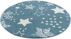 Carpet City Vloerkleed voor de kinderkamer Anime9387 Sterretjes-vloerkleed, zachte pool, gemakkelijk in onderhoud, kinderkamer