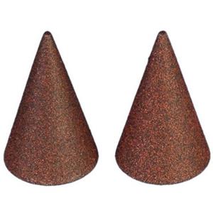 Liedeco Eindstuk voor gordijnroede Kegel voor gordijnroeden ø 16 mm (set, 2 stuks)