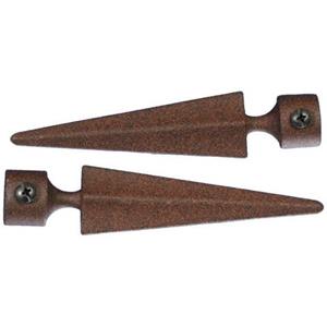 Liedeco Eindstuk voor gordijnroede Herkules voor gordijnroeden ø 16 mm (set, 2 stuks)