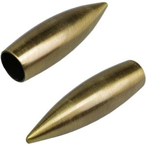 LIEDECO Endstück für Gardinenstangen Bullet Landhaus ø 16 mm
