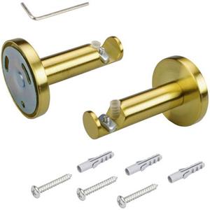LIEDECO Träger für Gardinenstangen 6,5 cm einläufig Innenlauf