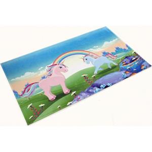Böing Carpet Kinderteppich "Lovely Kids 419", rechteckig, Motiv Einhörner, Kinderzimmer