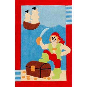Böing Carpet Vloerkleed voor de kinderkamer Kids 1364 Gesneden reliëfpatroon, kinderkamer