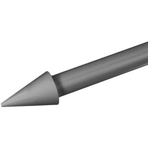 LIEDECO Endstück für Gardinenstangen Spitze Power ø 20 mm