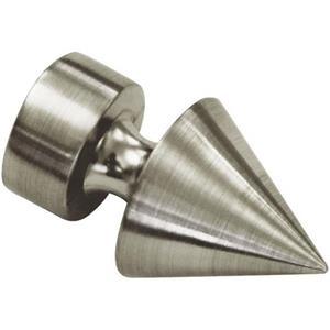 GARDINIA Gardinenstangen-Endstück "Endstück Spitze", (Set, 2 St.), Serie Ally