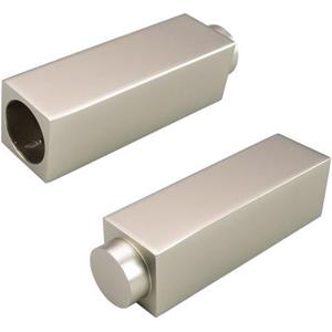 Liedeco Gardinenstangen-Endstück "Next-one", (Set, 2 St.), für Gardinenstangen Ø 16 mm