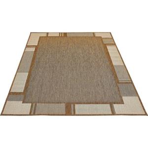 Andiamo Vloerkleed New Orleans 2 Platweefsel, met randdessin, geschikt voor binnen en buiten, woonkamer