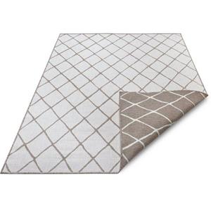 NORTHRUGS Teppich "Malaga Wendeteppich", rechteckig, In-und Outdoor geeignet, Robust, Pflegeleicht, Flachgewebe