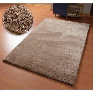 Guido Maria Kretschmer Home&Living Hochflor-Teppich "Cosima", rechteckig, Mikrofaser, extra flauschig, weich, pflegeleicht, elegant, Uni