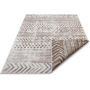 NORTHRUGS Vloerkleed BIRI tweezijdig te gebruiken kleed Geschikt voor binnen en buiten, in boho-stijl, platweefsel