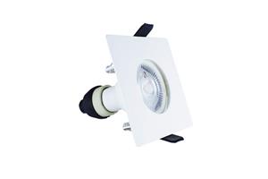 Integral Led Witte inbouwspot EvoFire GU10 - vierkant ILDLFR70D007