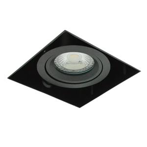 Searchlight Trimless inbouwspot Sablons zwart PL-SAB1-B