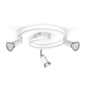 Philips Witte plafondspot Limbali 3x GU10 46517600