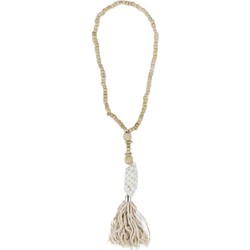 Liviza Kralenketting decoratie kralen -  - Zand - Rond - Schelpen