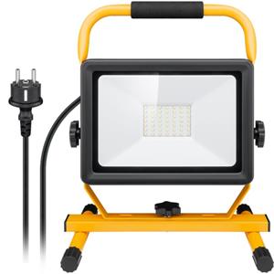 Pro LED work light with stand 50 W black-yellow 1.5