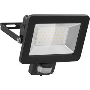 Goobay LED Schijnwerper voor buiten - Met Bewegingssensor - 50W - IP44 - Zwart