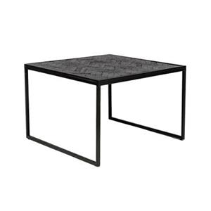 Furntastik Pisticci Bijzettafel, Black Stack, zwart