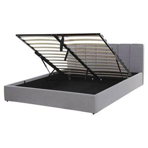 Beliani DREUX Bed grijs 160x200