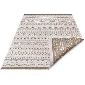 NORTHRUGS Teppich "Kuba", rechteckig, In-und Outdoor geeignet, Robust, Pflegeleicht, Flachgewebe, Wendbar