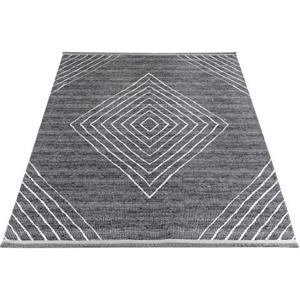 Sehrazat Vloerkleed EFE 1010 Woonkamer, platgeweven vloerkleed, Scandi stijl