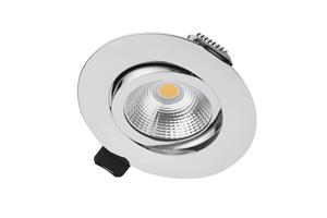 Integral Led Platte inbouwspot Lux Slim 3000K - chroom ILDL65L004