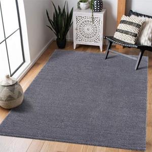 Carpet City Teppich "Fancy", rechteckig, Kurzflor, Einfarbig, 3D-Optik, Streifen Look