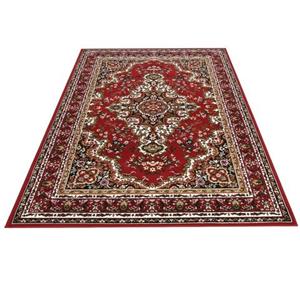 Home affaire Teppich "Oriental", rechteckig, Orient-Optik, mit Bordüre, Teppich, Kurzflor, Weich, Pflegeleicht