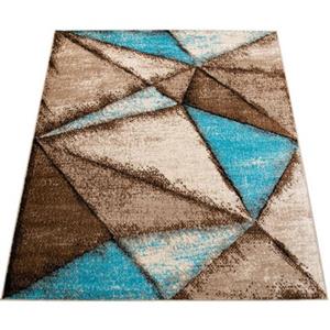 Paco Home Teppich "Metro 164", rechteckig, Kurzflor, modernes geometrisches Design