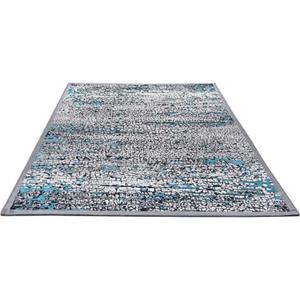Gino Falcone Vintageteppich ¦ blau ¦ Synthethische Fasern ¦ Maße (cm): B: 40 H: 0,7  - Möbel Kraft