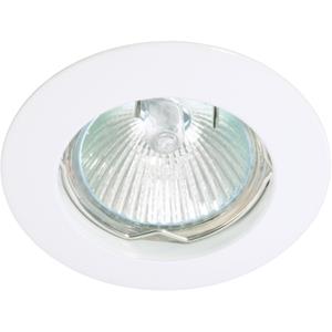Deluna aluminium-inbouwspot ALU vast wit, 50 W